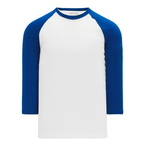 Athletic Knit 3/4 Sleeve Crew Neck Baseball Shirt (BA1846)